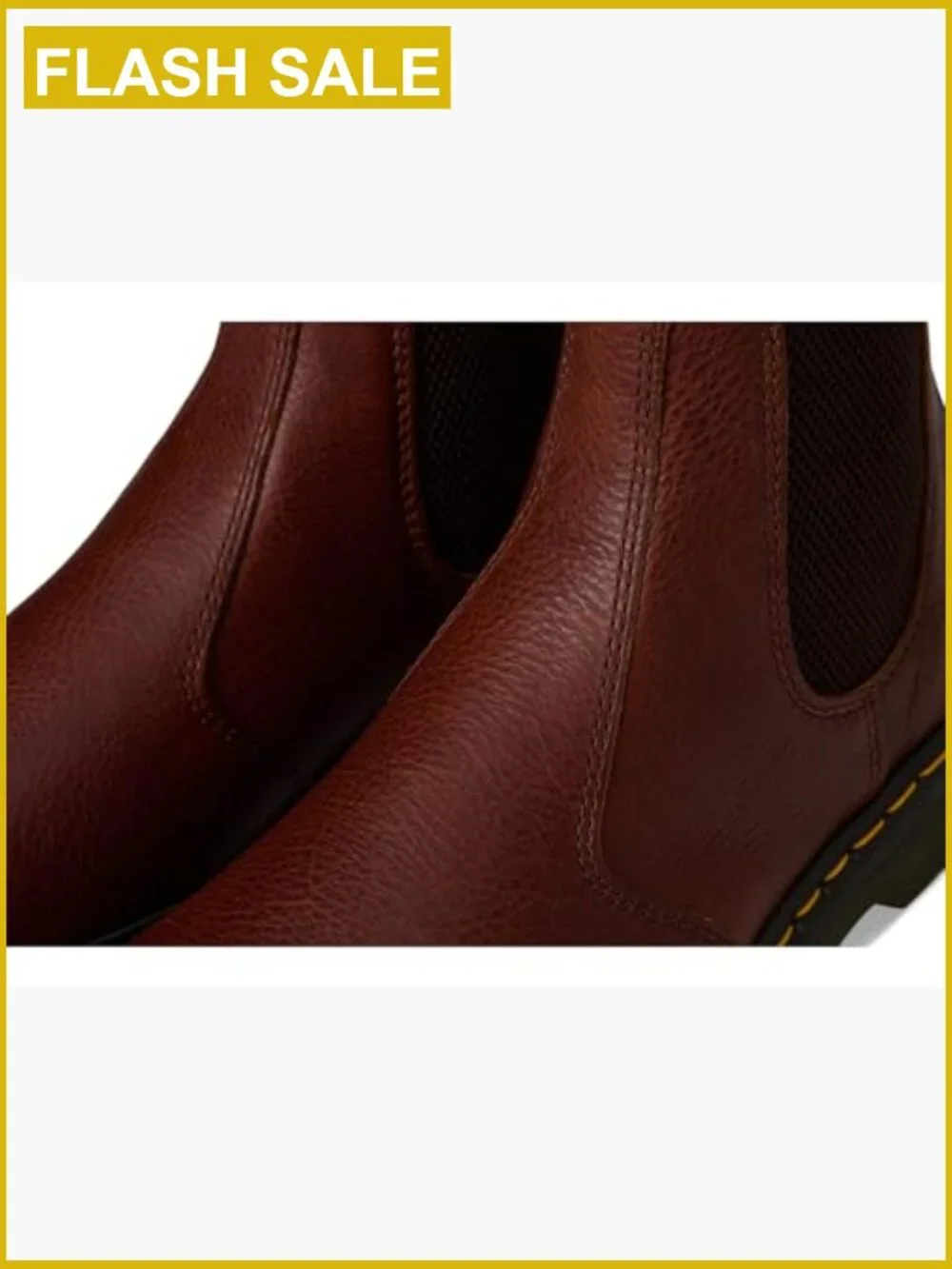 Unisex Chelsea Boots Goodyear Welt Leather Pull-On Ankle Boots
